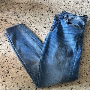 Kut from the Kloth Light Blue Ankle Skinny Jeans